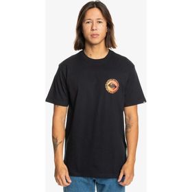 Quiksilver EQYZT07670-10010 Long Fade Ss Black Erkek T-shirt