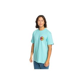 Quiksilver EQYZT07670-18614 Long Fade SS Mavi Erkek T-shirt