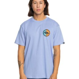 Quiksilver EQYZT07670-34051 Long Fade SS Mavi Erkek T-shirt