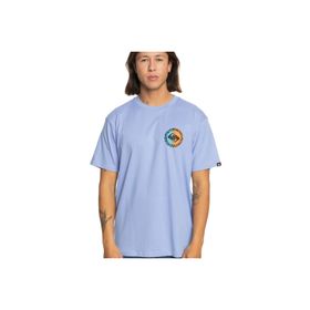 Quiksilver EQYZT07670-34051 Long Fade SS Mavi Erkek T-shirt