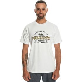 Quiksilver EQYZT07675-10015 Floating Around Beyaz Erkek T-shirt