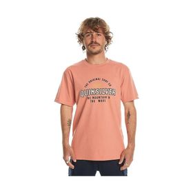 Quiksilver EQYZT07675-MJR0067 Turuncu Floating Around Erkek T-shirt
