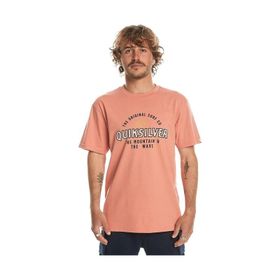 Quiksilver EQYZT07675-MJR0067 Turuncu Floating Around Erkek T-shirt