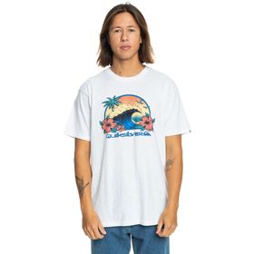 Quiksilver EQYZT07676-10 Beyaz Erkek T-shirt