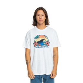 Quiksilver EQYZT07676-10 Beyaz Erkek T-shirt