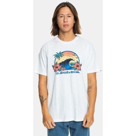 Quiksilver EQYZT07676-10 Beyaz Erkek T-shirt