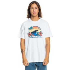 Quiksilver EQYZT07676-10 Riding Today Ss Beyaz Erkek T-shirt