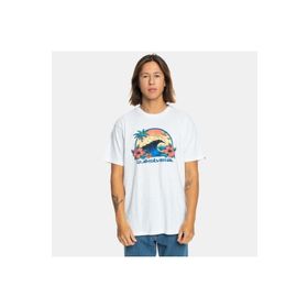 Quiksilver EQYZT07676-10 Riding Today Ss Beyaz Erkek T-shirt