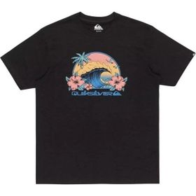 Quiksilver EQYZT07676-10010 Riding Today Ss Siyah Erkek T-shirt