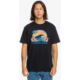Quiksilver EQYZT07676-10010 Riding Today Ss Siyah Erkek T-shirt