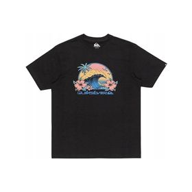 Quiksilver EQYZT07676-10010 Riding Today Ss Siyah Erkek T-shirt