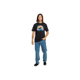Quiksilver EQYZT07676-10010 Riding Today Ss Siyah Erkek T-shirt