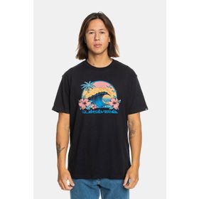 Quiksilver EQYZT07676-10010 Siyah Erkek T-shirt