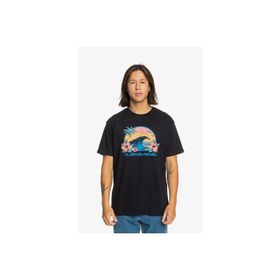 Quiksilver EQYZT07676-10010 Siyah Erkek T-shirt