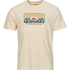 Quiksilver EQYZT07678-11492056 Step Inside Bej Erkek T-shirt