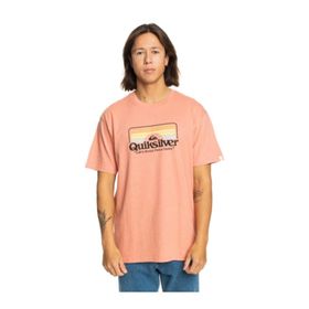 Quiksilver EQYZT07678-MJR0067 Step Inside Turuncu Erkek T-shirt