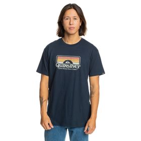 Quiksilver EQYZT07678 Step Inside Ss Mavi Erkek T-shirt