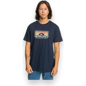 Quiksilver EQYZT07678 Step Inside Ss Mavi Erkek T-shirt