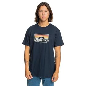 Quiksilver EQYZT07678 Step Inside Ss Mavi Erkek T-shirt