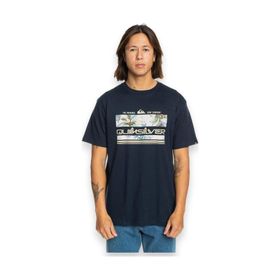 Quiksilver EQYZT07679 Mavi Tropical Rainbow SS Erkek T-shirt