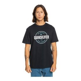 Quiksilver EQYZT07680-10010001 Circle Up Siyah Erkek T-shirt