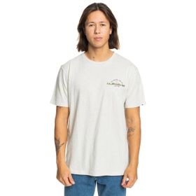 Quiksilver EQYZT07717-11492 Arched Type SS Bej Günlük Stil Erkek T-Shirt
