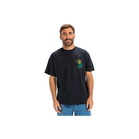 Quiksilver EQYZT08033-KVJ0 Hw Hypnotic Wave Siyah Günlük Stil Erkek T-shirt