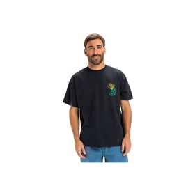Quiksilver EQYZT08033-KVJ0 Hw Hypnotic Wave Siyah Günlük Stil Erkek T-shirt