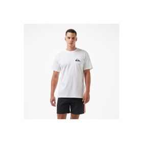 Quiksilver EQYZT08042-908 Ev Mini Logo Beyaz Günlük Stil Erkek T-shirt