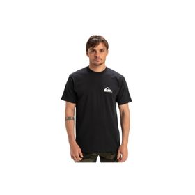 Quiksilver EQYZT08042-KVJ0 Ev Mini Logo Siyah Günlük Stil Erkek T-shirt