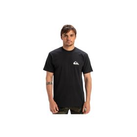 Quiksilver EQYZT08042-KVJ0 Ev Mini Logo Siyah Günlük Stil Erkek T-shirt
