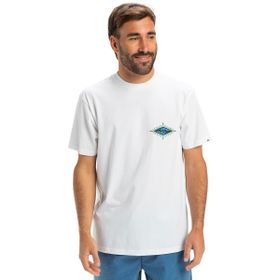 Quiksilver EQYZT08046-908 Ev Beach Blast Beyaz Günlük Stil Erkek T-shirt