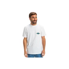 Quiksilver EQYZT08046-908 Ev Beach Blast Beyaz Günlük Stil Erkek T-shirt
