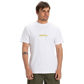 Quiksilver EQYZT08049-908 Ev Disconnect Effects Beyaz Günlük Stil Erkek T-shirt