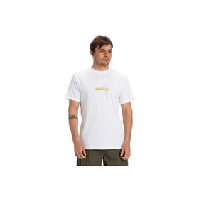Quiksilver EQYZT08049-908 Ev Disconnect Effects Beyaz Günlük Stil Erkek T-shirt