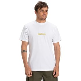 Quiksilver EQYZT08049-908 Ev Disconnect Effects Beyaz Günlük Stil Erkek T-shirt