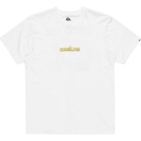 Quiksilver EQYZT08049-908 Ev Disconnect Effects Beyaz Günlük Stil Erkek T-shirt