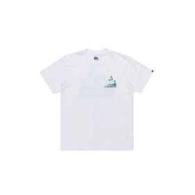 Quiksilver EQYZT08057-908 Palm Lines Ss Beyaz Günlük Stil Erkek T-shirt