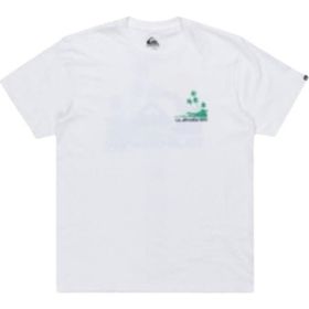 Quiksilver EQYZT08057-908 Palm Lines Ss Beyaz Günlük Stil Erkek T-shirt