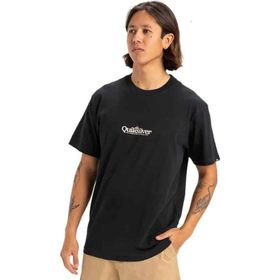 Quiksilver EQYZT08062 Siyah Fineline SS Erkek Kısa Kollu Tişört