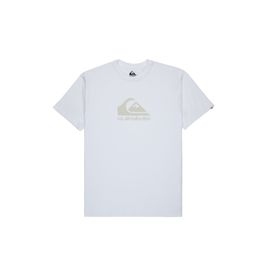 Quiksilver EQYZT08072-908 Ev Comp Logo Beyaz Günlük Stil Erkek T-shirt