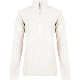 Quiksilver ERJFT03112 Cascade HZ Beyaz Kadın Fermuarlı Polar Sweatshirt