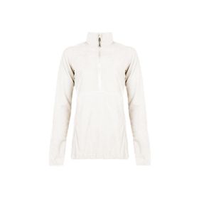 Quiksilver ERJFT03112 Cascade HZ Beyaz Kadın Fermuarlı Polar Sweatshirt