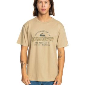Quiksilver Floating Around Bej Erkek T-shirt