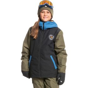Quiksilver in the Hood Siyah Çocuk Snowboard Kar Montu