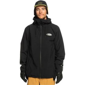 Quiksilver in the Hood Siyah Çocuk Snowboard Kar Montu