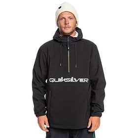 Quiksilver Live for The Ride Fleece Siyah Erkek Sweatshirt