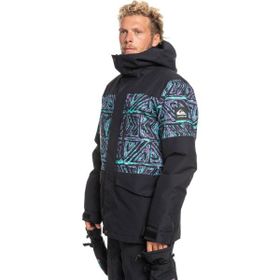 Quiksilver Mission Block JK Renkli Erkek Snowboard Ceketi