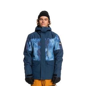 Quiksilver Mission Block JK Renkli Erkek Snowboard Ceketi