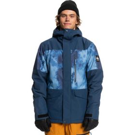Quiksilver Mission Block Mavi Erkek Kayak Montu